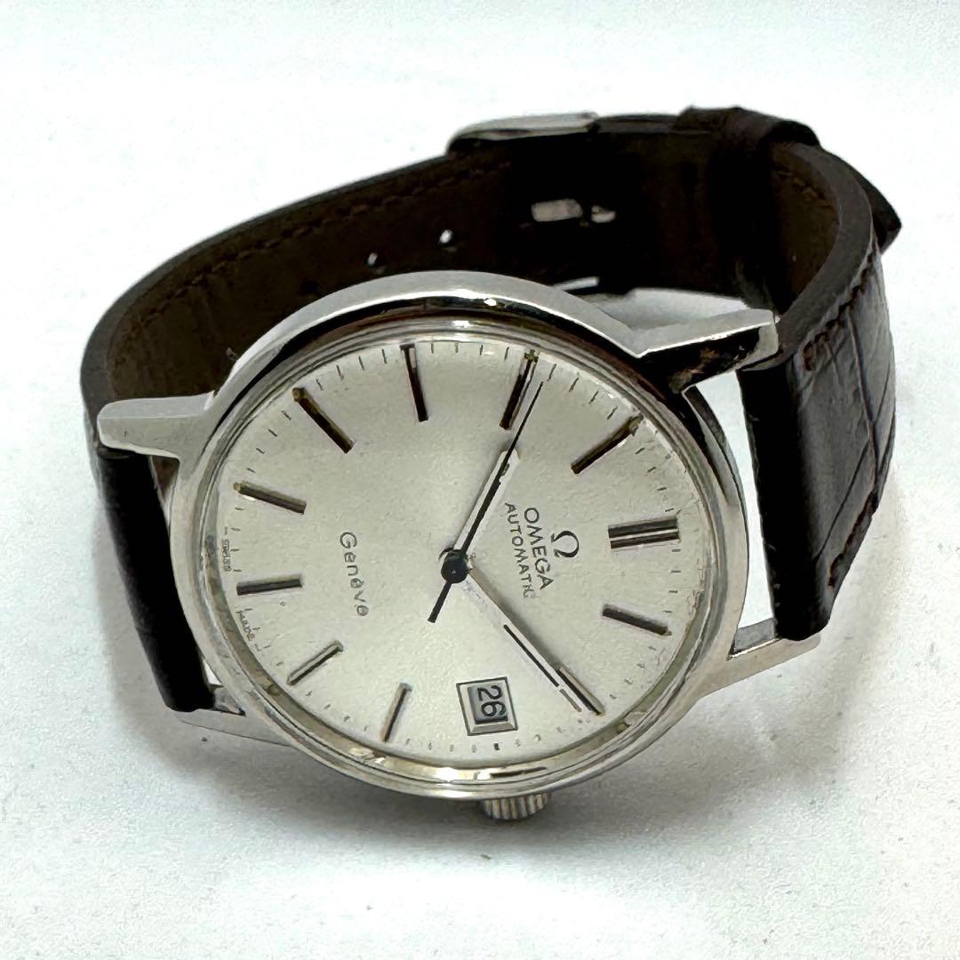 ⭐️オメガジュネーブメンズ自動巻カレンダー⭐️オーバーホール済み⭐️