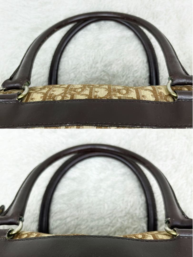 【美品】クリスチャンディオール トロッター ボストンバッグ