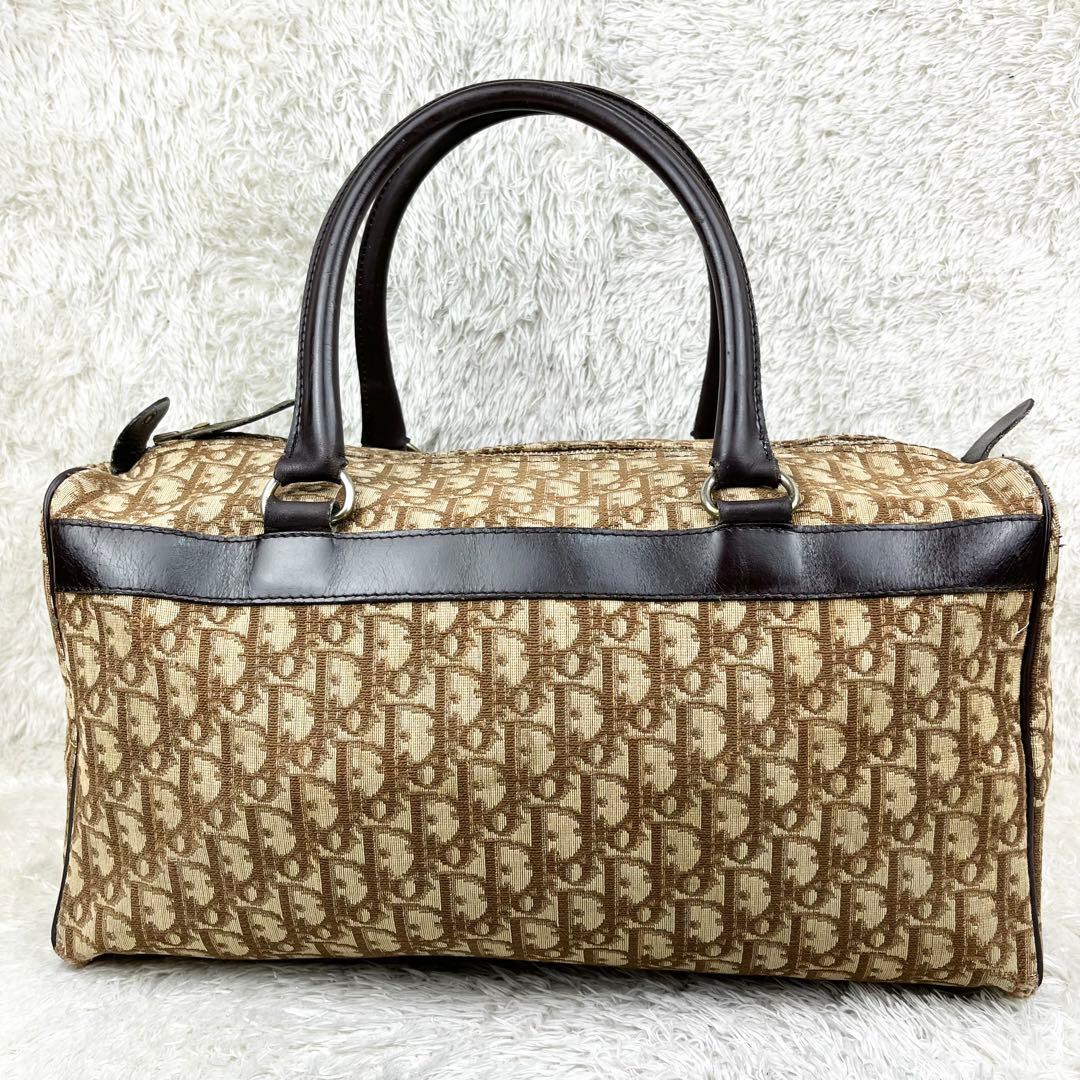 【美品】クリスチャンディオール トロッター ボストンバッグ