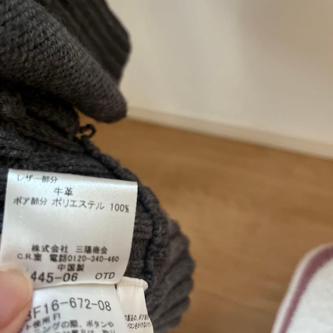 緊急お値下げ❣️BURBERRY ブルーレーベルダッフルコートグレー 38