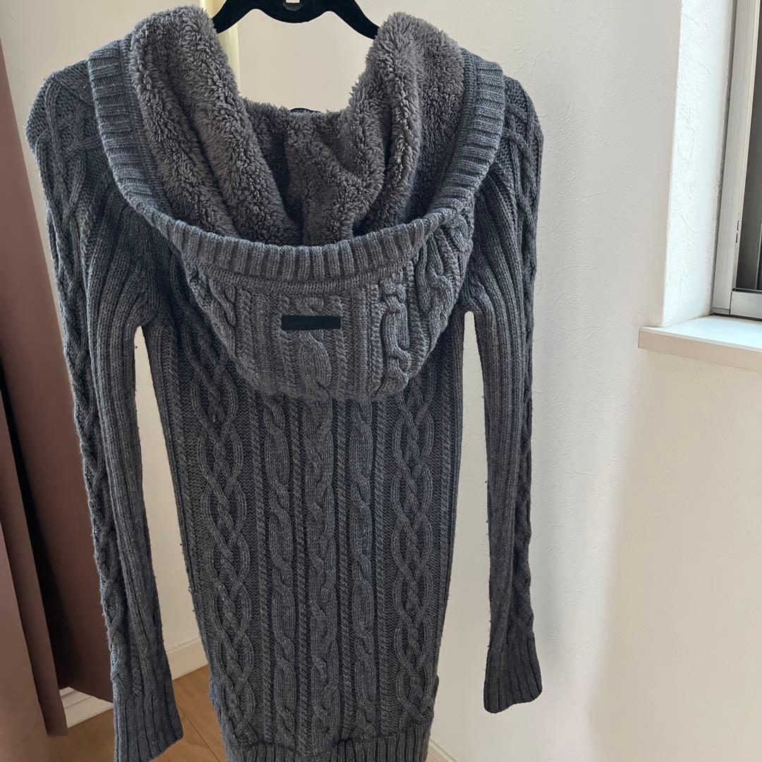 緊急お値下げ❣️BURBERRY ブルーレーベルダッフルコートグレー 38