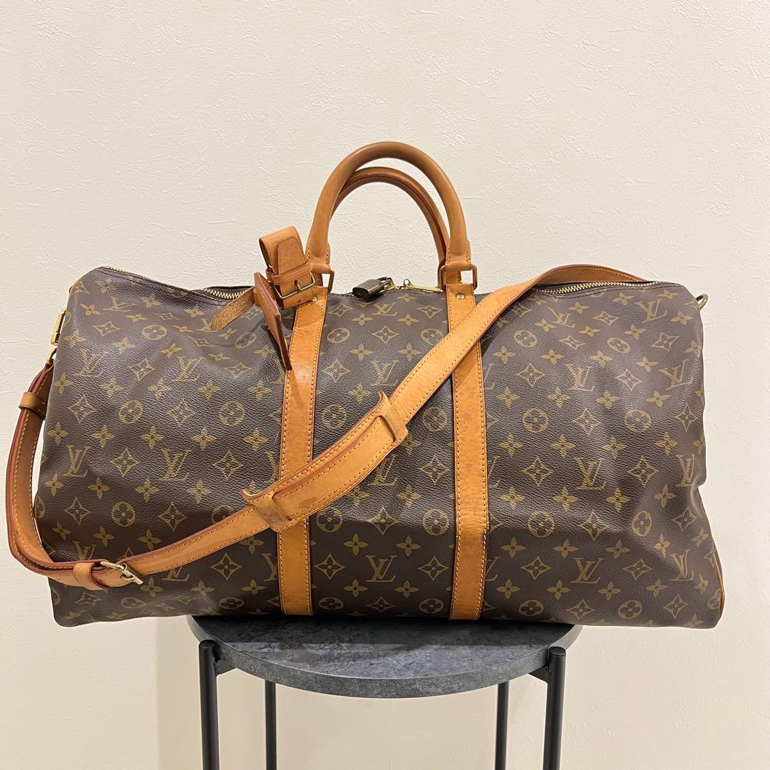 LOUIS VUITTON キーポル55 バンドリエール M41414