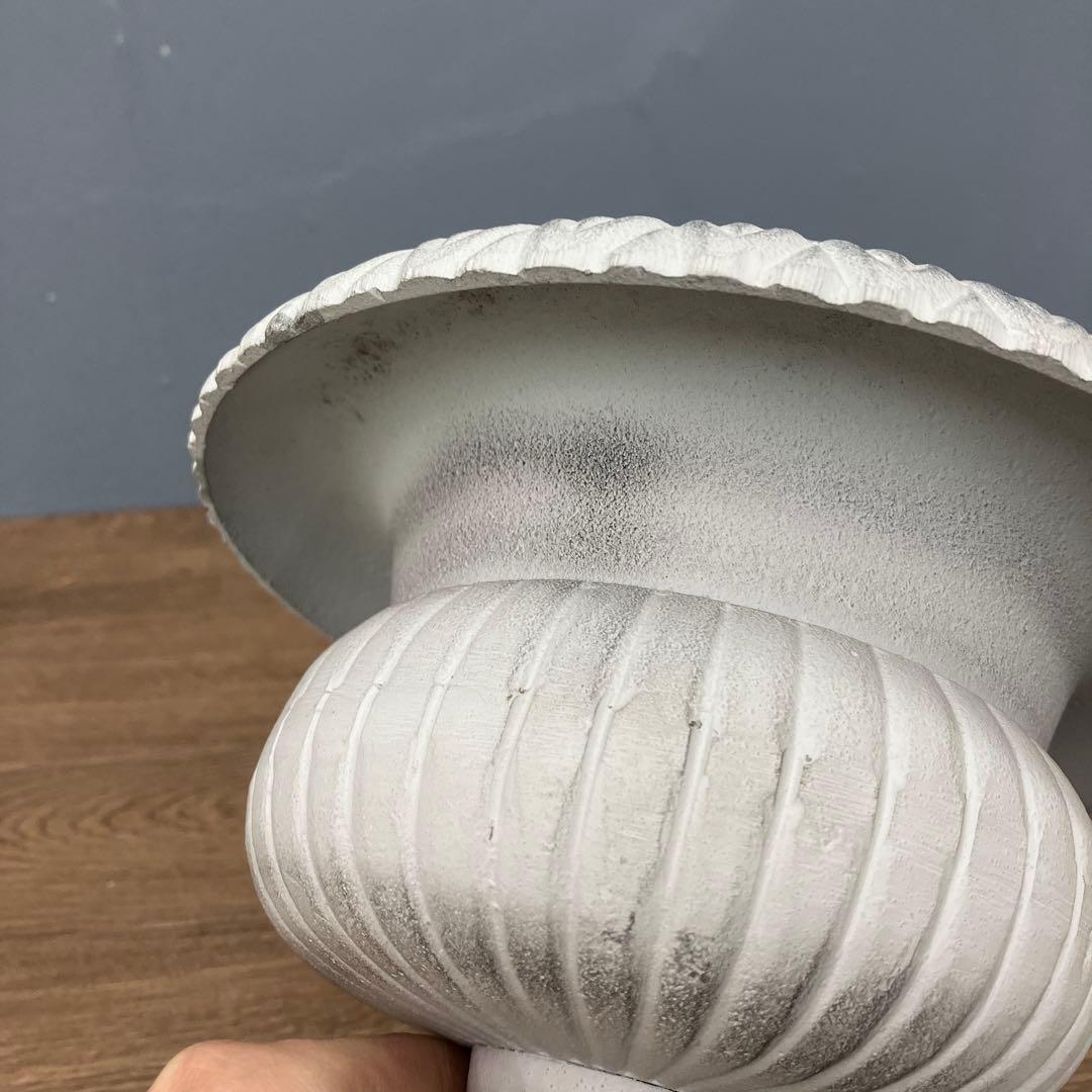 4F シアコレクション アンティーク調 コンポート 花瓶 プランター