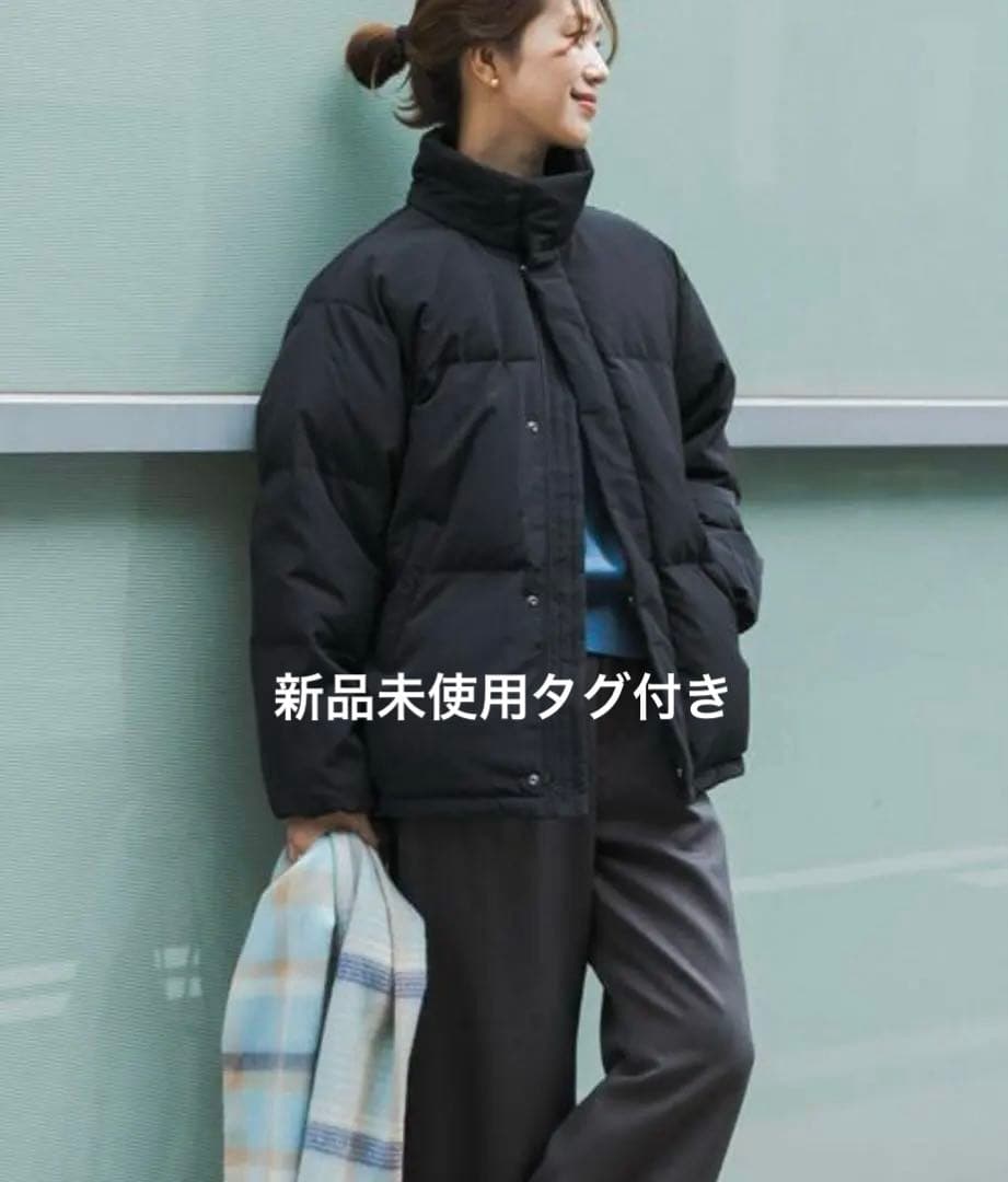 新品URBAN RESEARCH DOORS ミドルダウンジャケット Mブラック