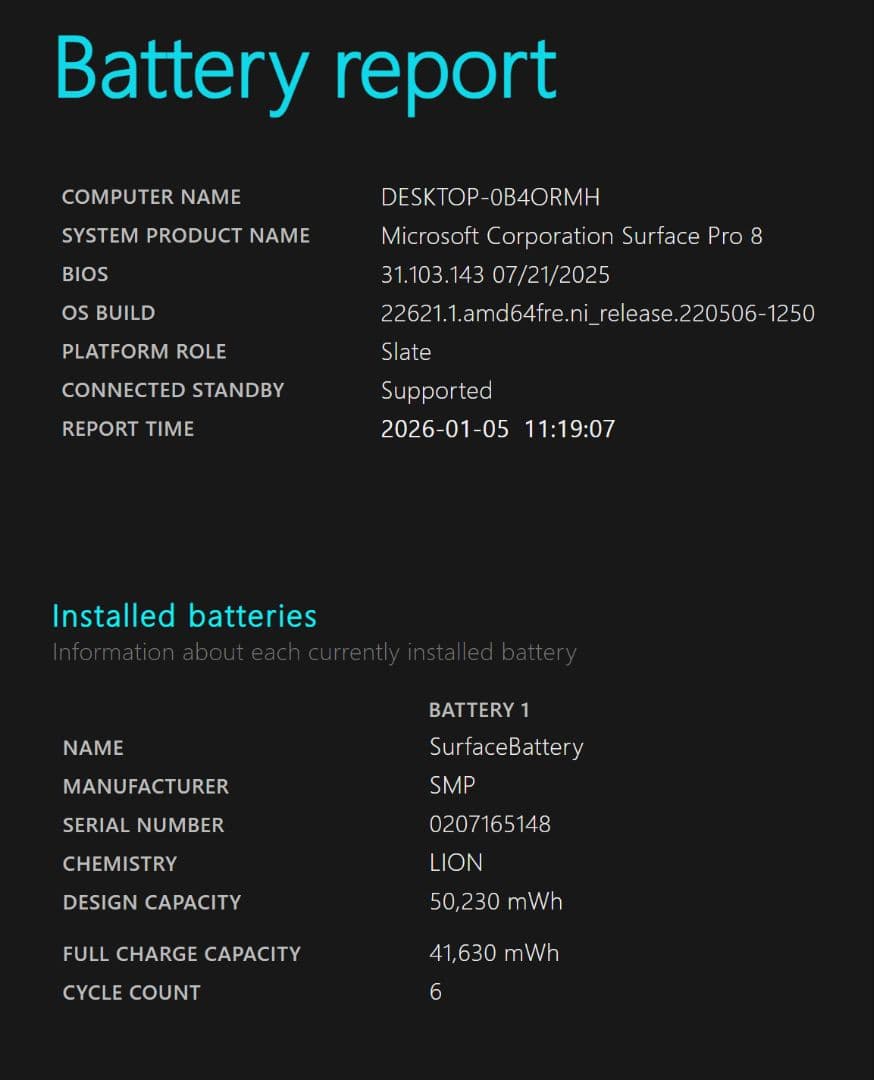 Windowsノート本体 Surface Pro 8 / i7 / 16GB / 512GB