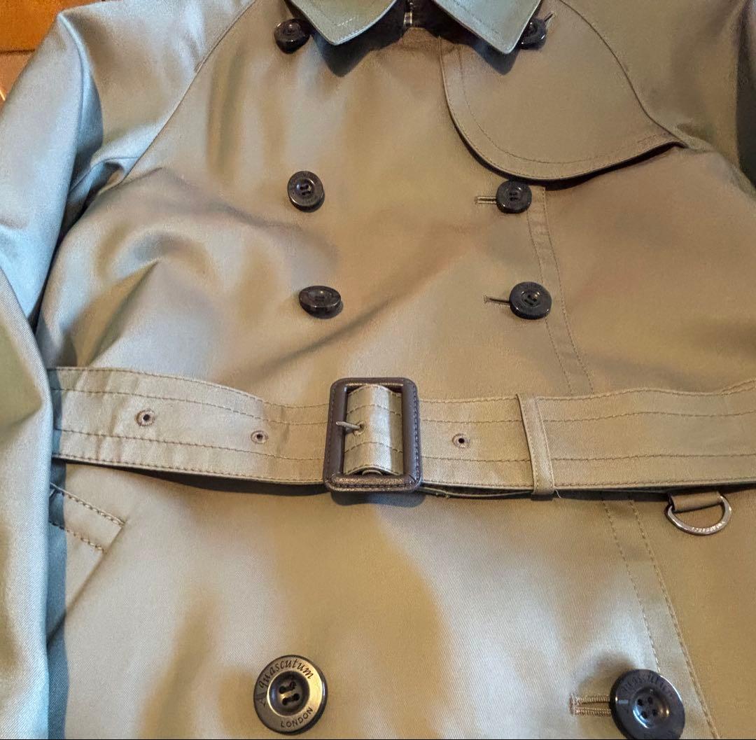 静様　新品未着用　アクアスキュータムトレンチコート 8（M）サイズ　レディース