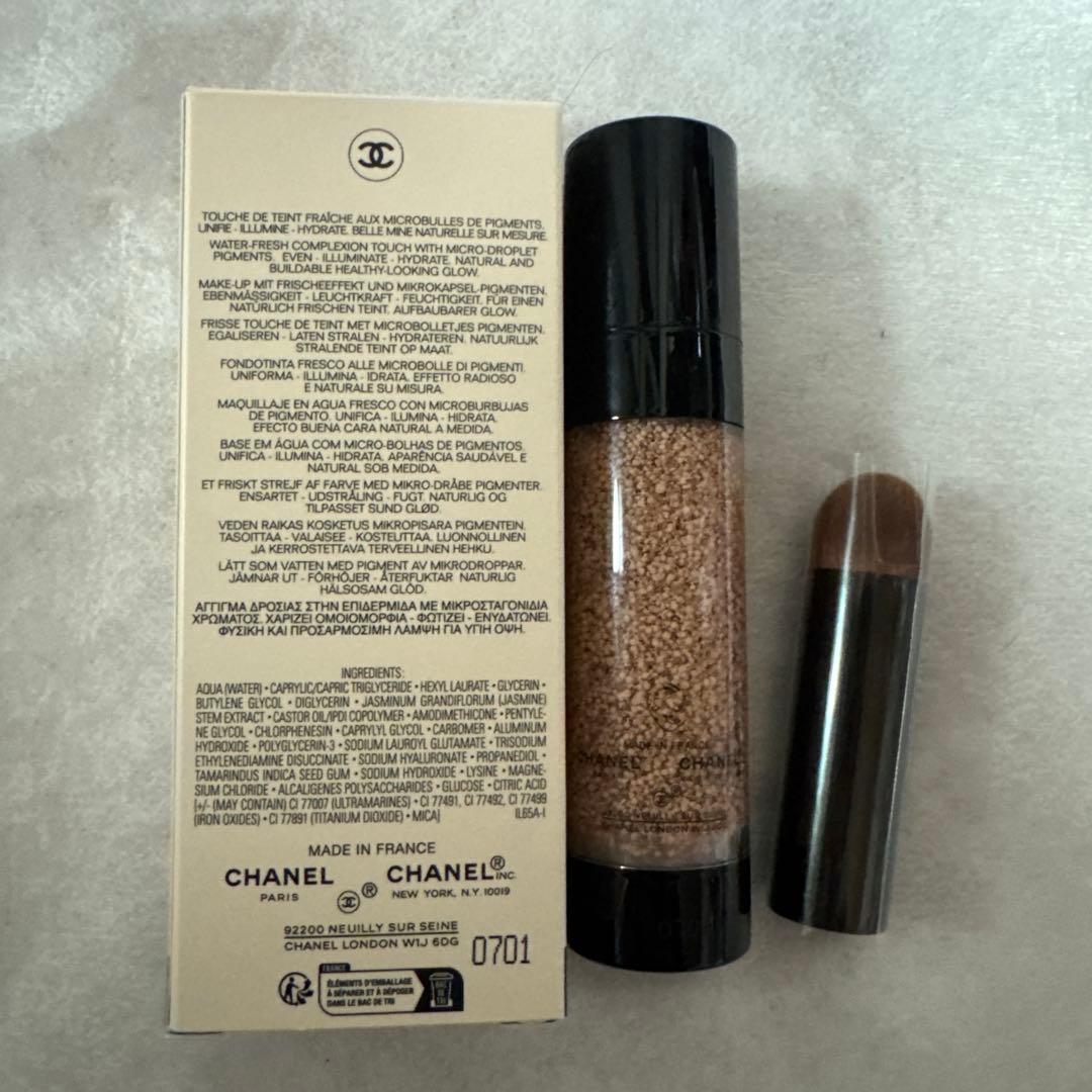 シャネルリキッドファンデーション★レ ベージュ トゥッシュ ドゥ タンBR12