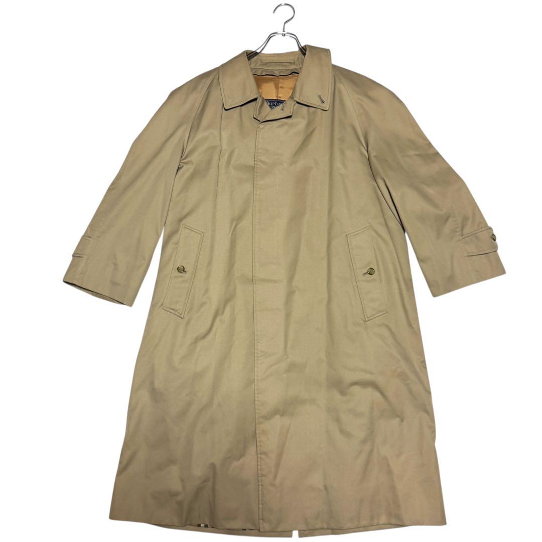 【美品】Burberry バーバリー トレンチコート コットン混 ベージュ M