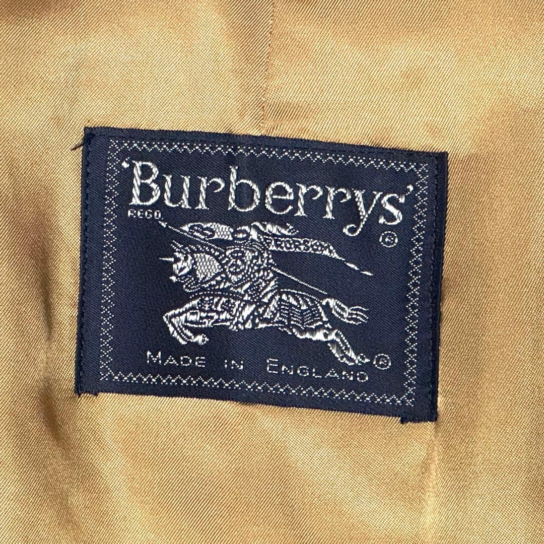【美品】Burberry バーバリー トレンチコート コットン混 ベージュ M