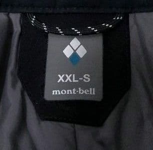 美品　モンベル　ドライテック　インシュレーテッドパンツ　メンズ　黒