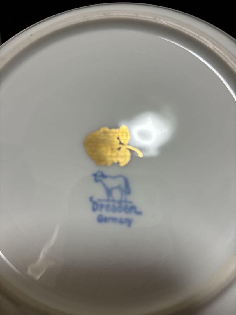 ドレスデン　アンブロジウス・ラム工房　プレート　アンティーク