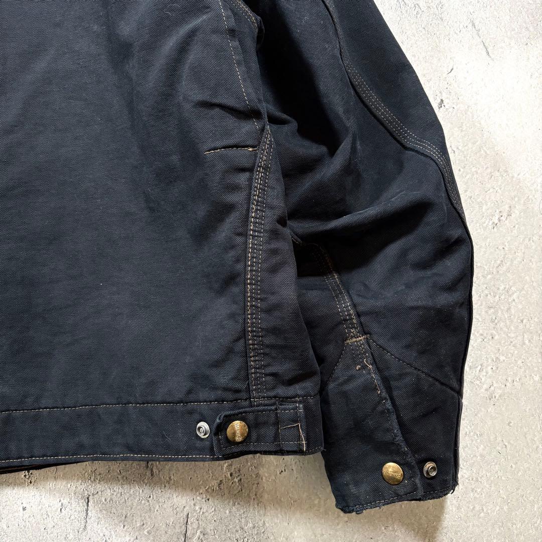 ジャケット・アウター Carhartt Detroit Jacket Black Over Dye