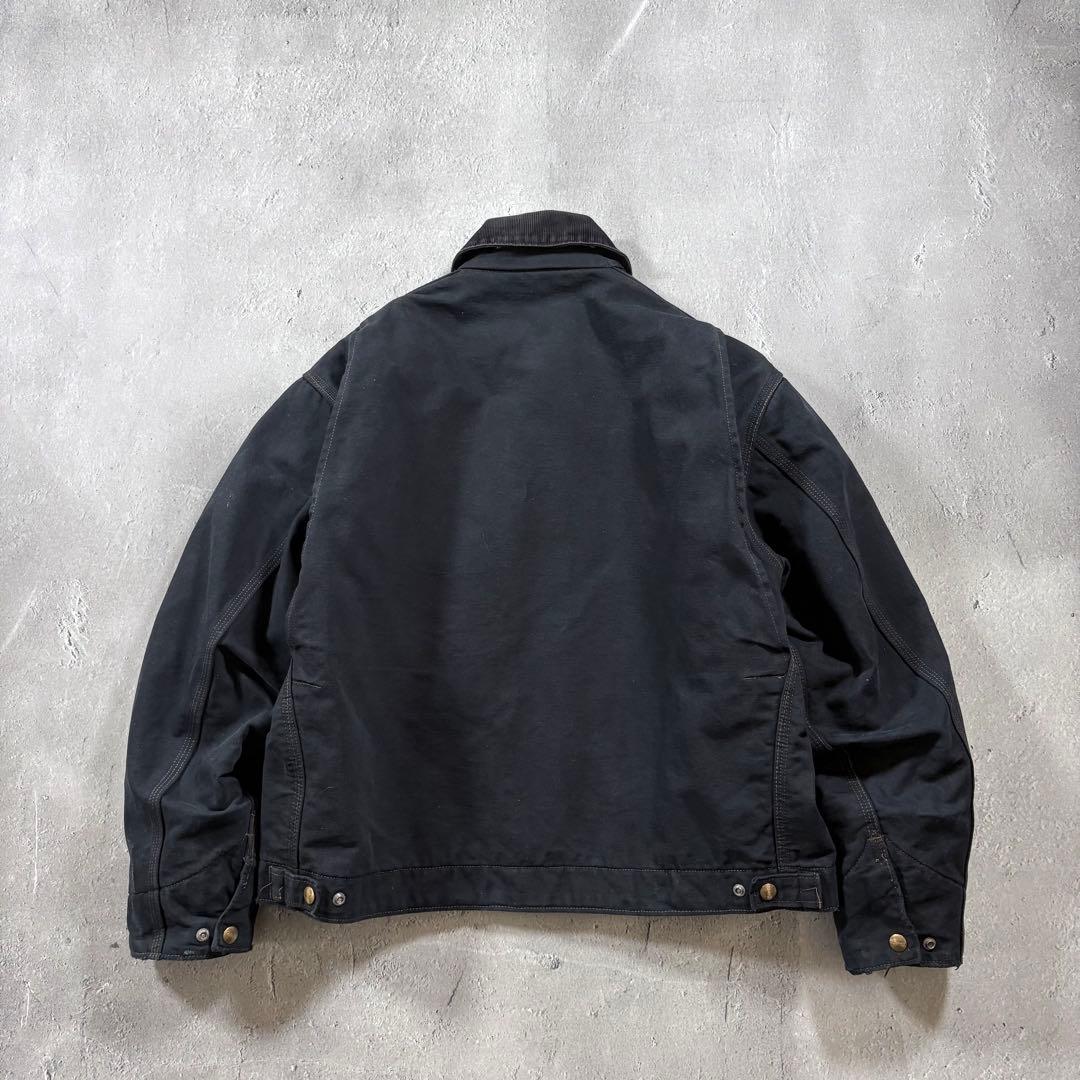 ジャケット・アウター Carhartt Detroit Jacket Black Over Dye