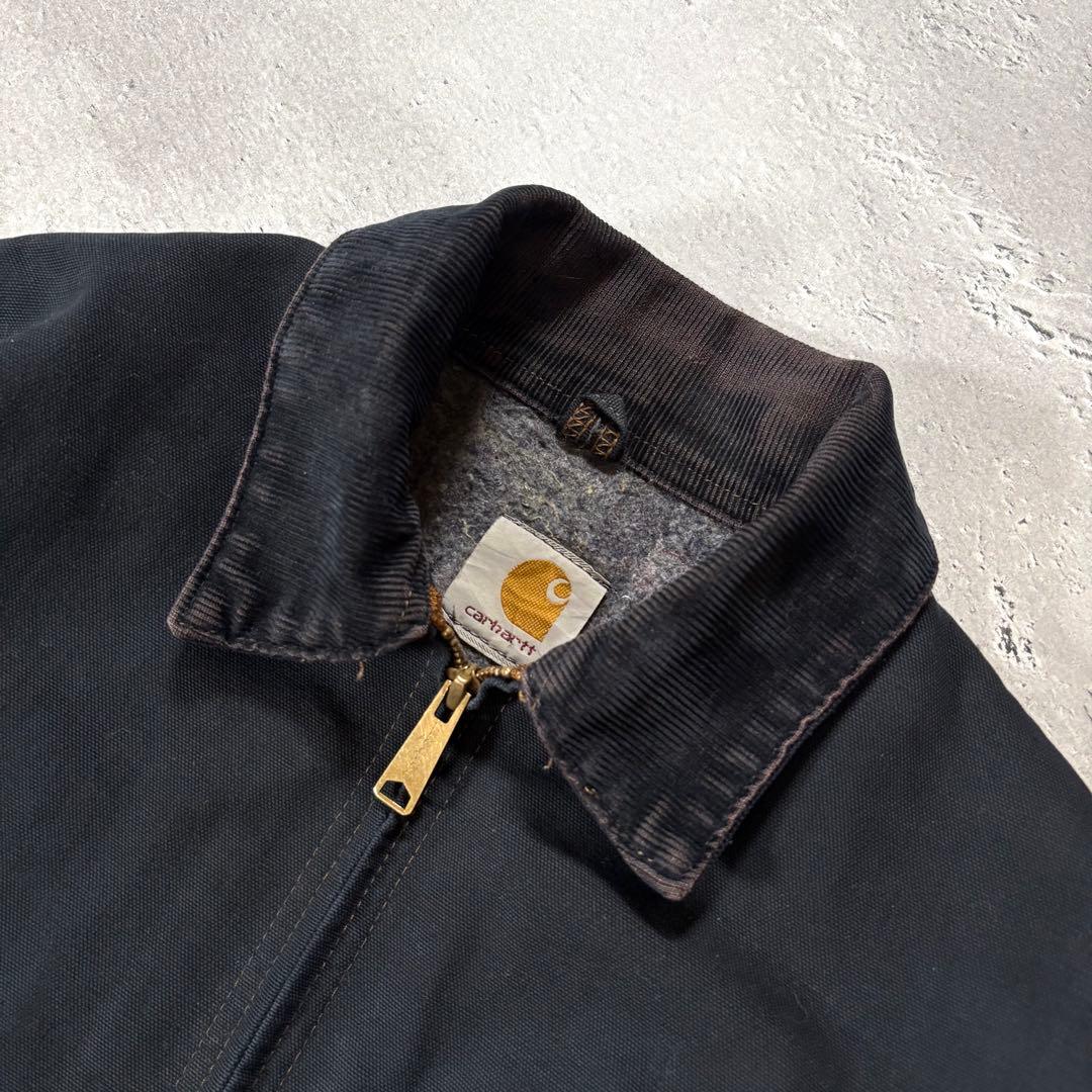 ジャケット・アウター Carhartt Detroit Jacket Black Over Dye