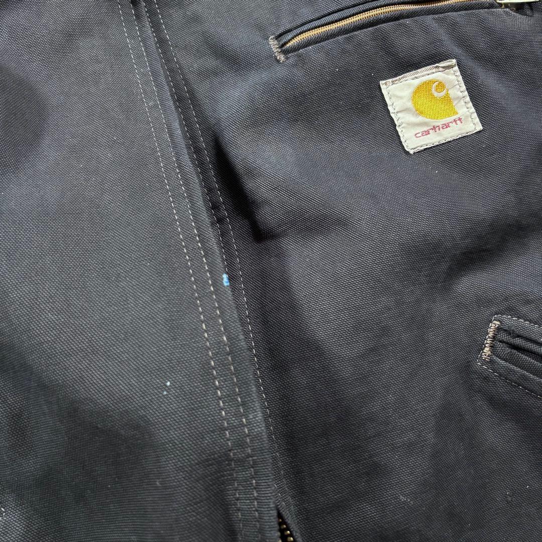 ジャケット・アウター Carhartt Detroit Jacket Black Over Dye