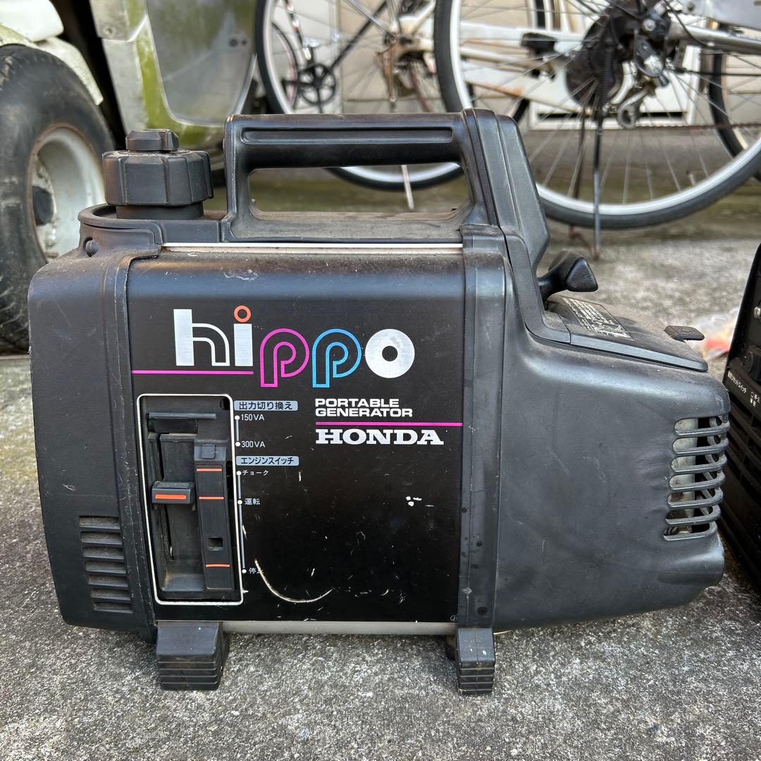 エンジン始動後期型HONDA hippoポータブル発電機　EX300 100:1