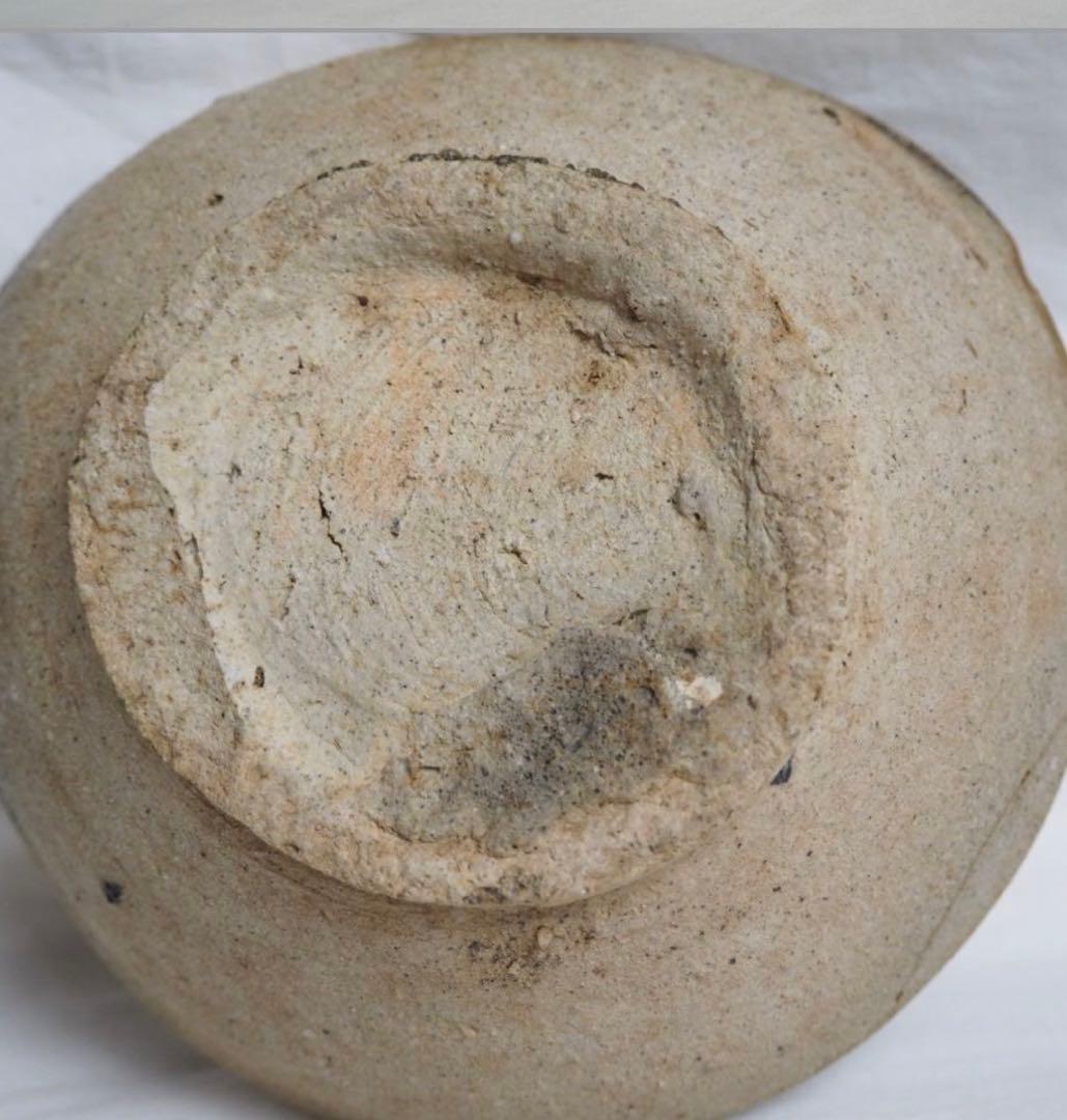 送料無料　平安時代前期　猿投白瓷　碗/鉢