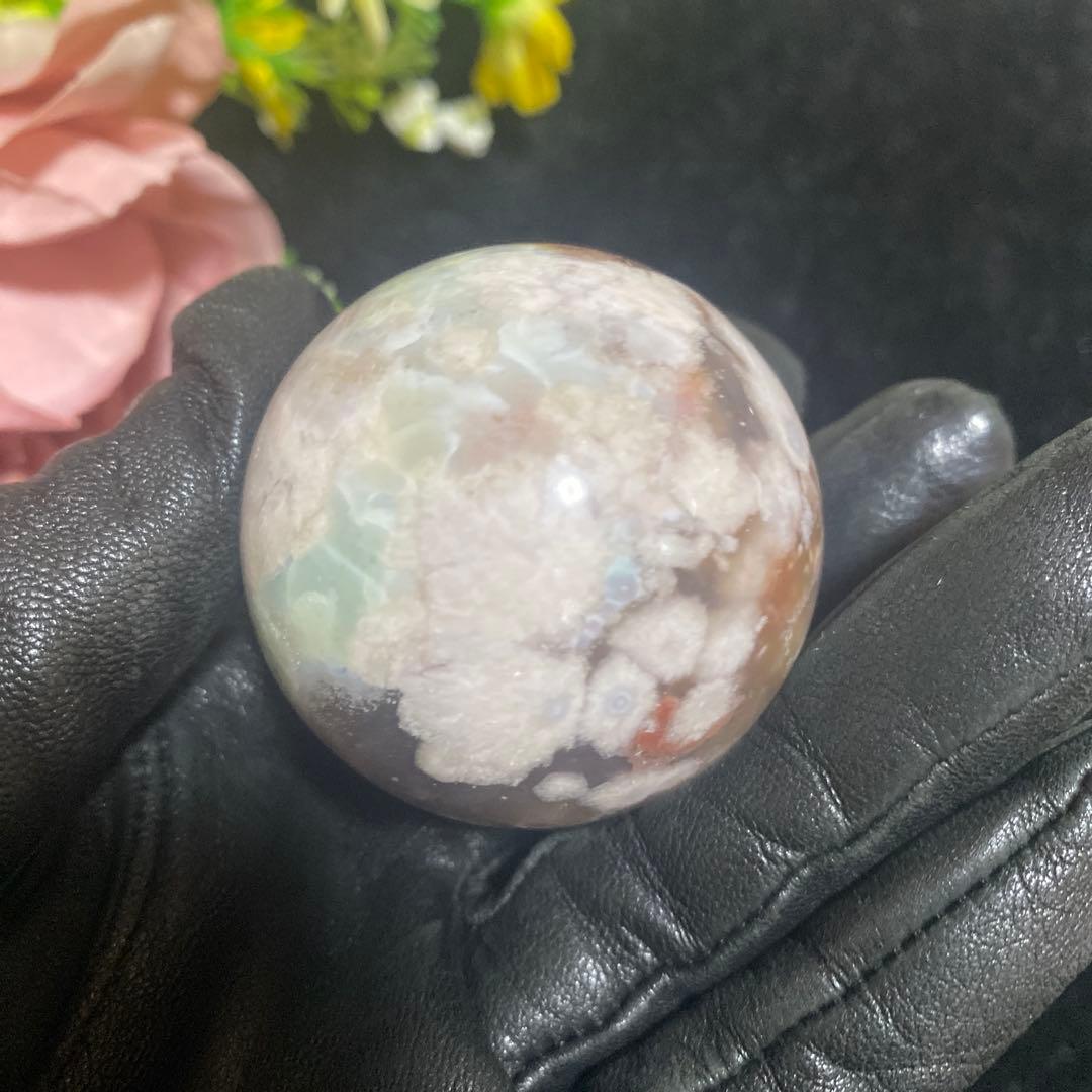 グリーン桜瑪瑙 スフィア 46.2mm