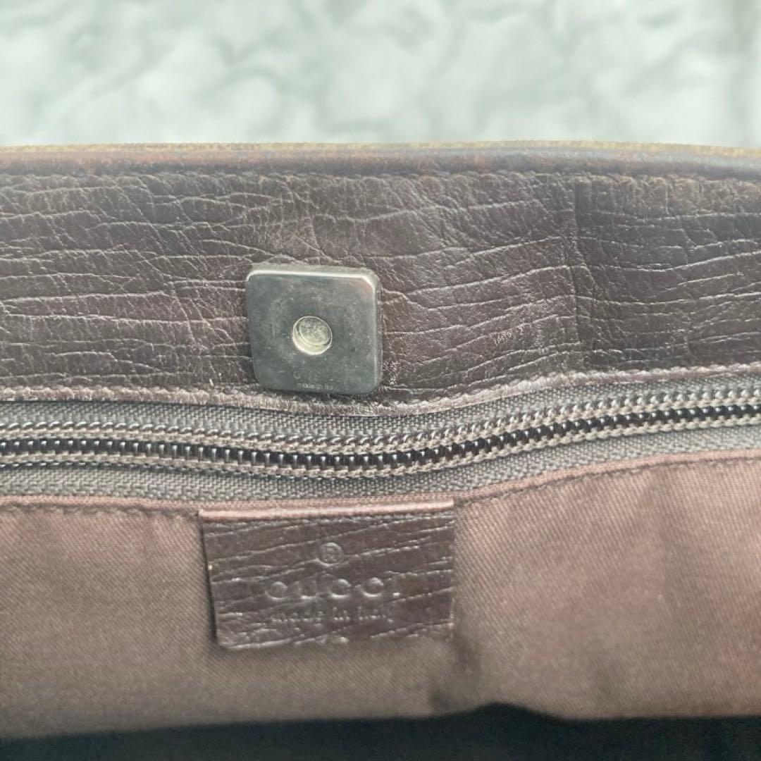 希少品 GUCCI グッチ トートバッグ A4 ハンド ビジメンズ 大容量