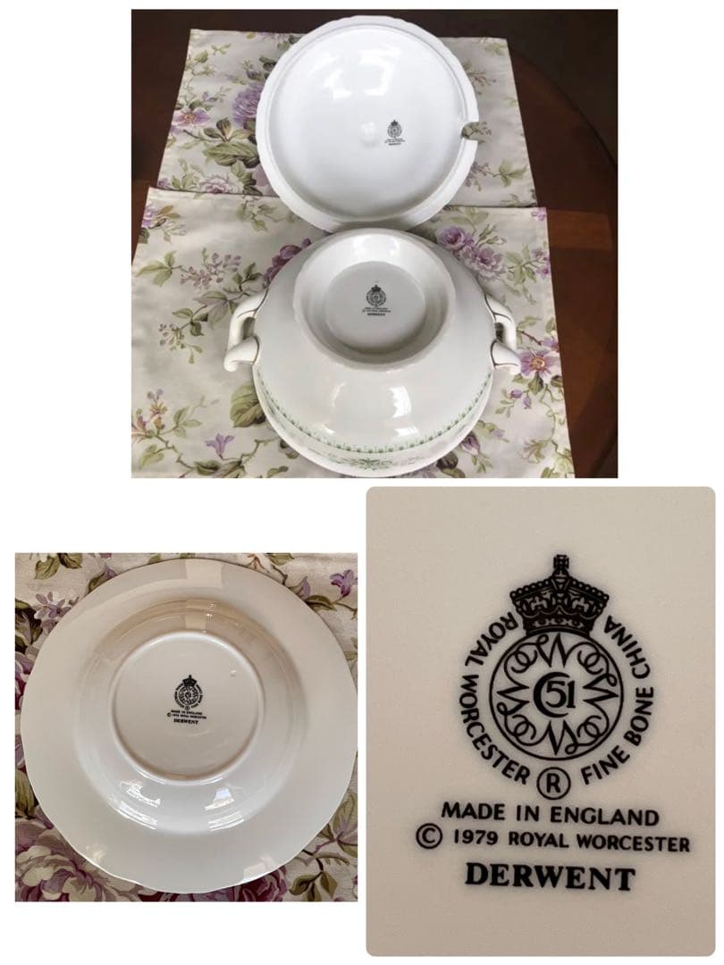 【未使用美品】ロイヤルウースター★DERWENT★パーティセット