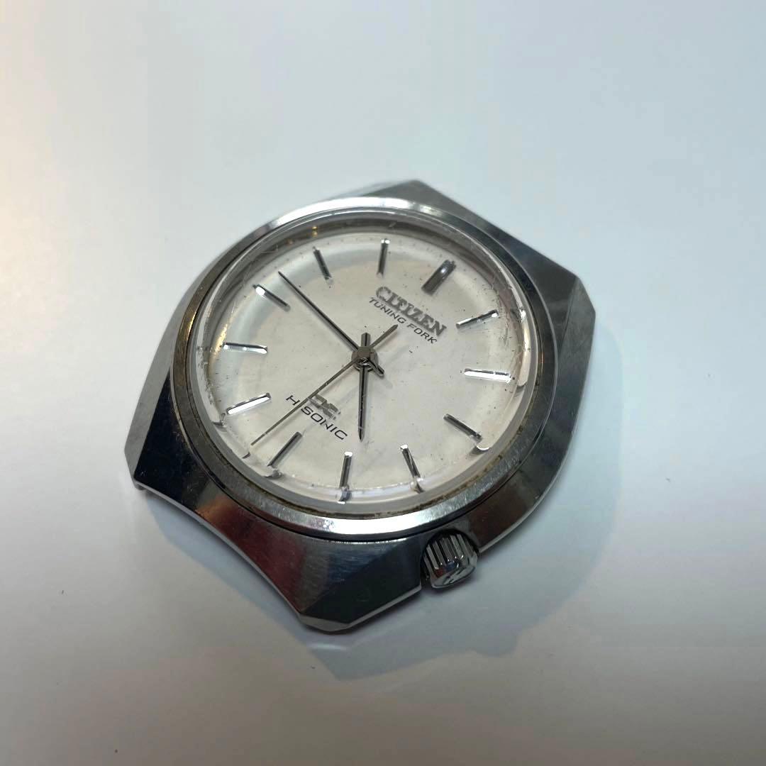 CITIZEN チューニング フォーク ハイソニック 音叉 腕時計