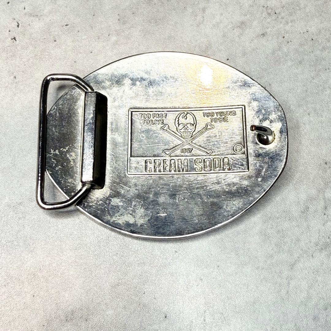 CREAMSODA クリームソーダ ニューロゴタイプ　バックル 希少品
