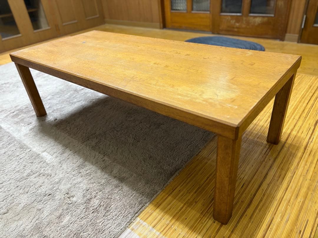 木製ローテーブル 座卓 135cm