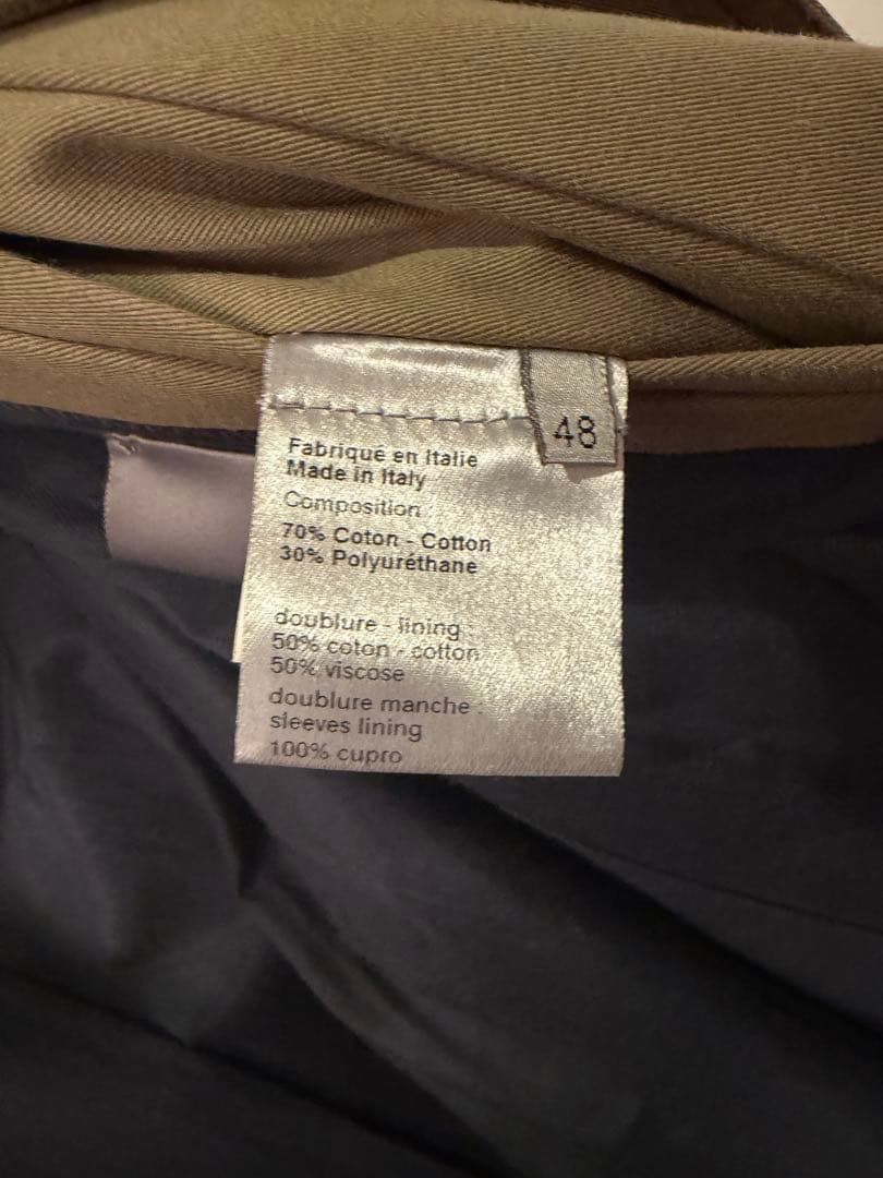Dior homme ディオールオム トレンチコート サイズ48 美品