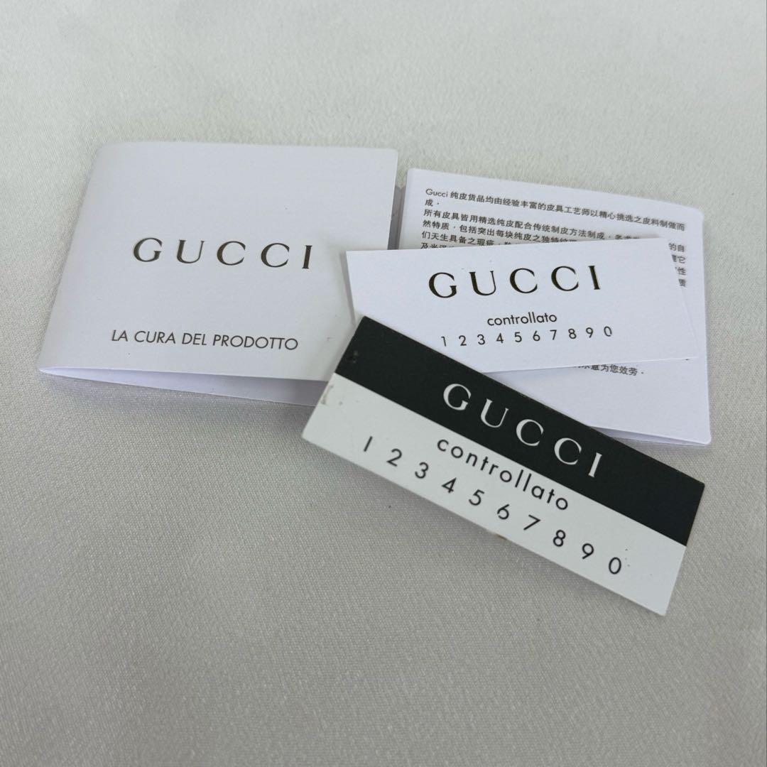 【美品】GUCCI メンズ 長財布 black