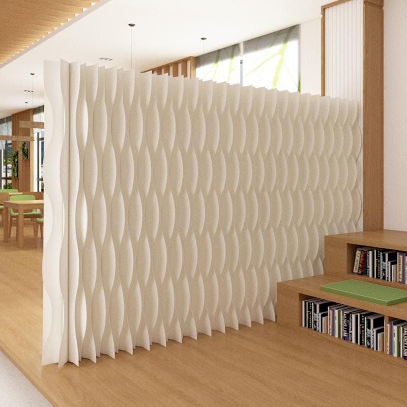 折りたたみパーテーション間仕切り高さ1.5ｍ長さ2ｍ-3ｍ組立不要目隠し区切り