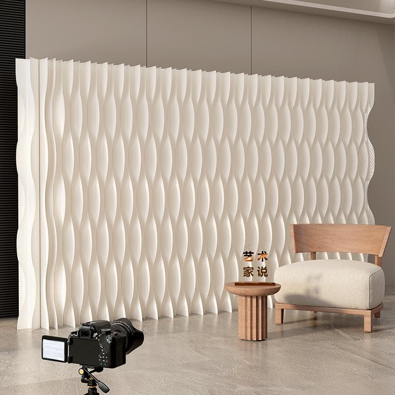 折りたたみパーテーション間仕切り高さ1.5ｍ長さ2ｍ-3ｍ組立不要目隠し区切り