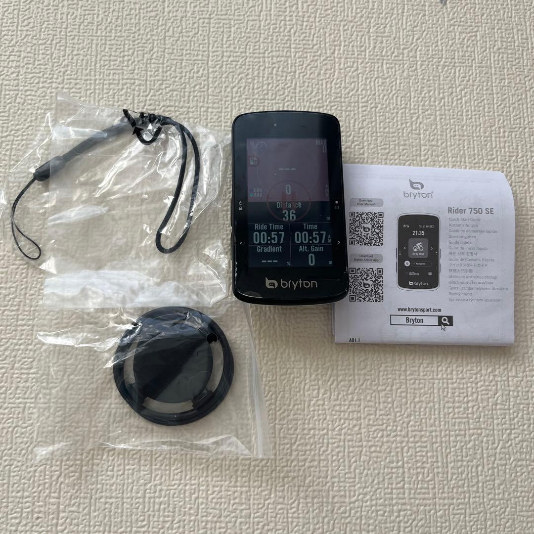 s*i様 Bryton Rider 750 SE サイクルコンピューター 本体