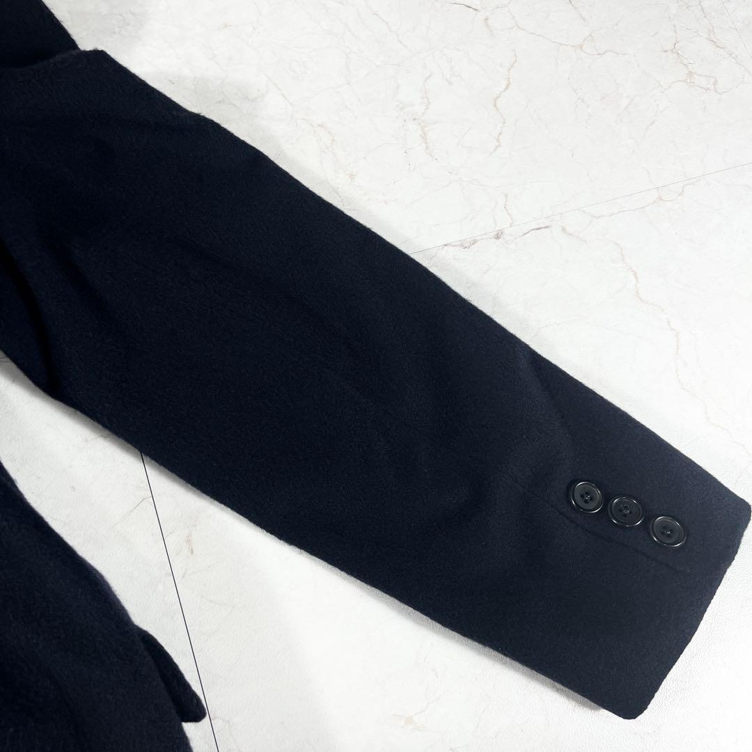 ✨極美品 アクアスキュータム 最高級カシミヤ 100% ダブルチェスターコート