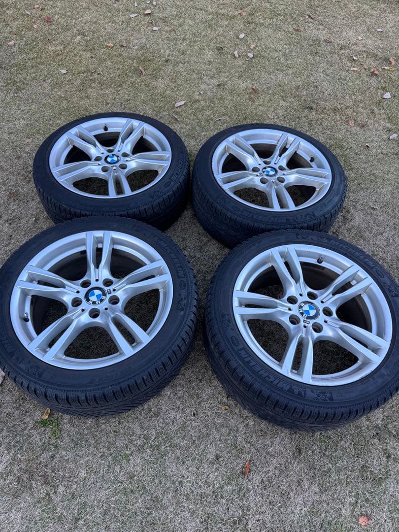  320 Mスポーツf30純正18インチ ホイールとミシュランスノータイヤ