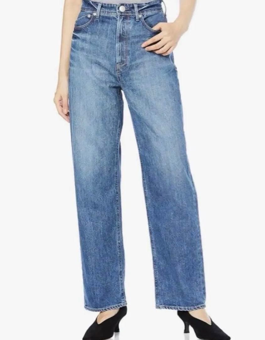 【極美品】YANUK ヤヌーク ボーイズストレート LEA サイズ25 HBL