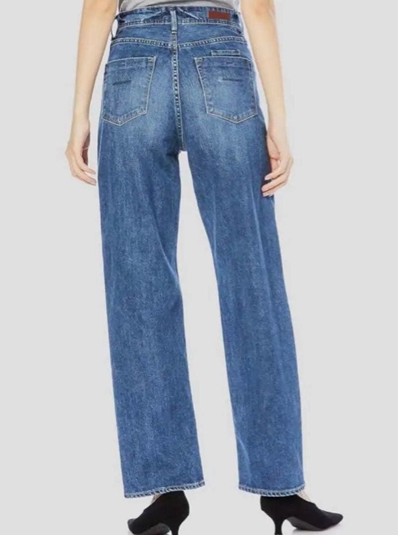 【極美品】YANUK ヤヌーク ボーイズストレート LEA サイズ25 HBL