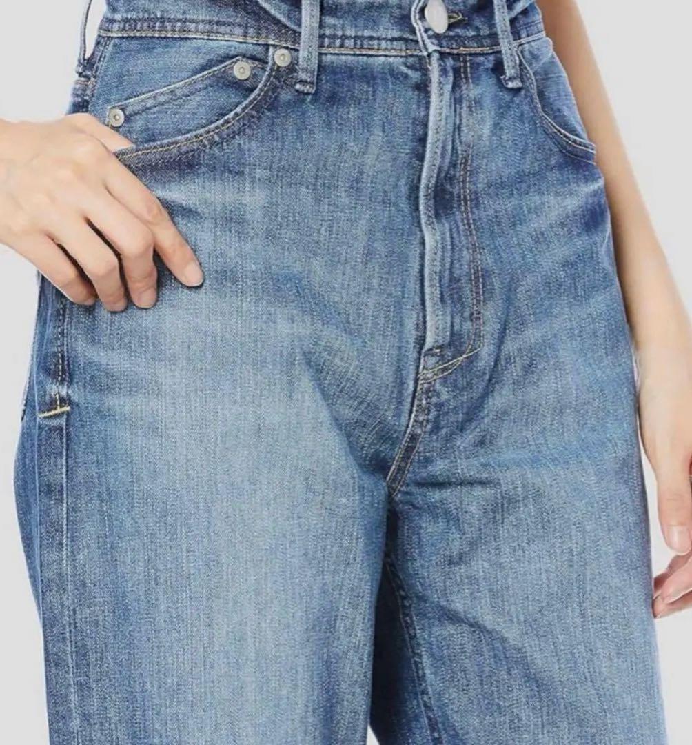 【極美品】YANUK ヤヌーク ボーイズストレート LEA サイズ25 HBL