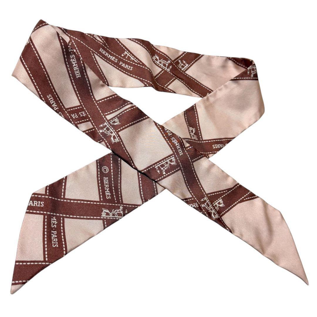 エルメス HERMES ツイリー　ボルデュック　リボン