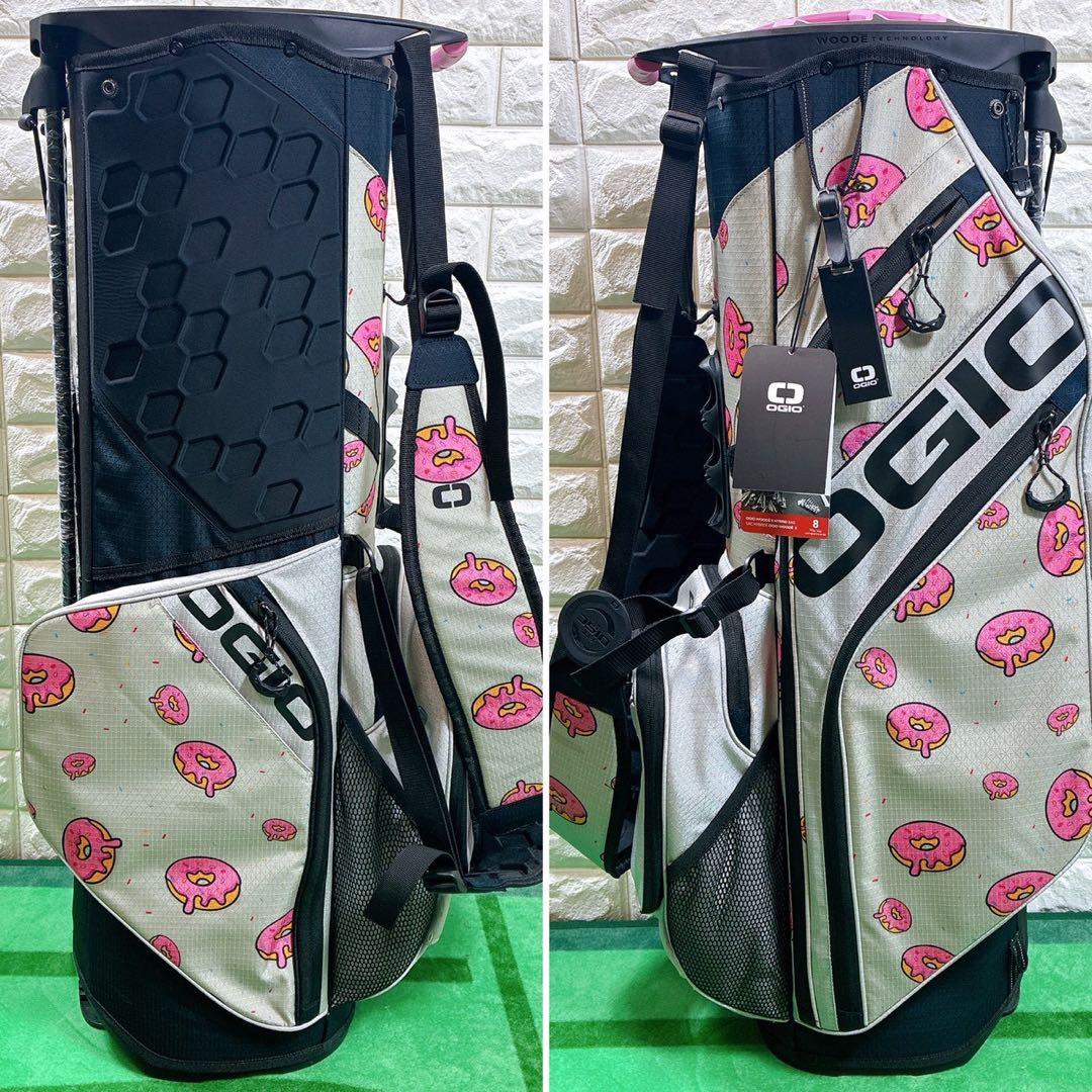 【未使用】キャロウェイ OGIOドーナッツ柄 キャディバッグ スタンド式
