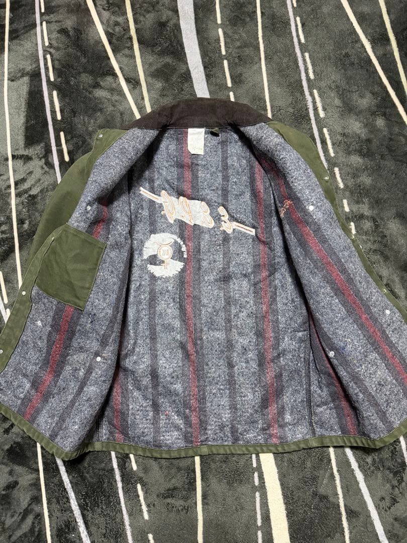 ‼️【USA製】 Vintage Carharttミシガンチョアコート Green