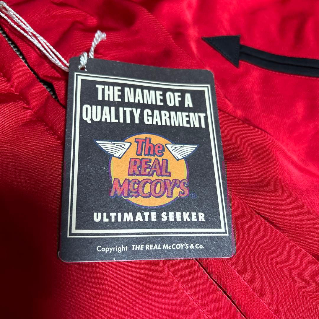 未使用美品 リアルマッコイズ スカジャン MJ7008 サイズＬ