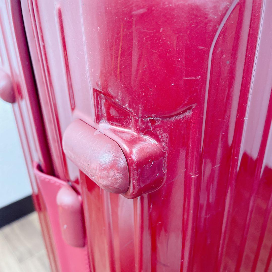 RIMOWA SALSA 873.52 スーツケース 4輪 TSA レッド
