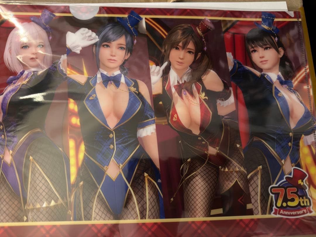 DOAXVV 当選品 7.5周年記念 クリアファイル