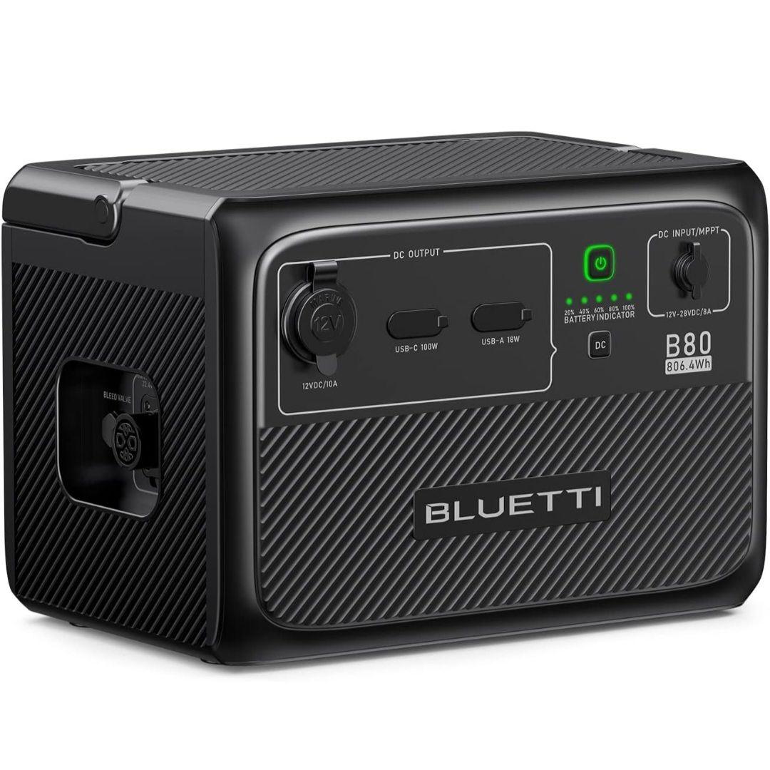 BLUETTI B80 ポータブル電源 拡張バッテリー 806wh