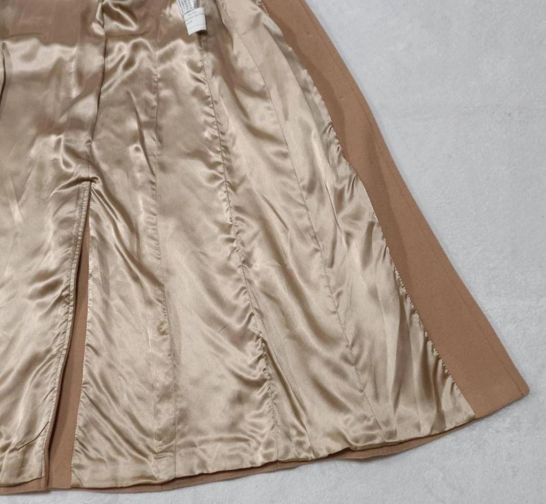 【美品】MaxMara MAX&Co. ベルテッドコート アンゴラ混 ベルト付き