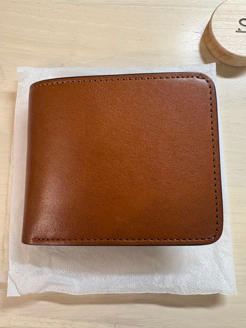 【極美品】WILDSWANS グラウンダー フルグレインブライドル 二つ折り財布