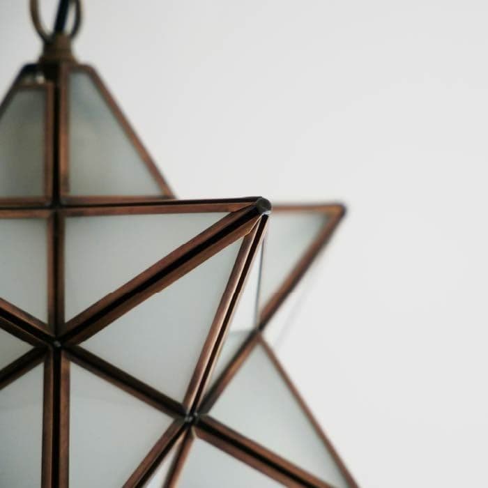 【新品未使用】ディクラッセ エトワール ペンダントランプ フロスト 白熱電球付属