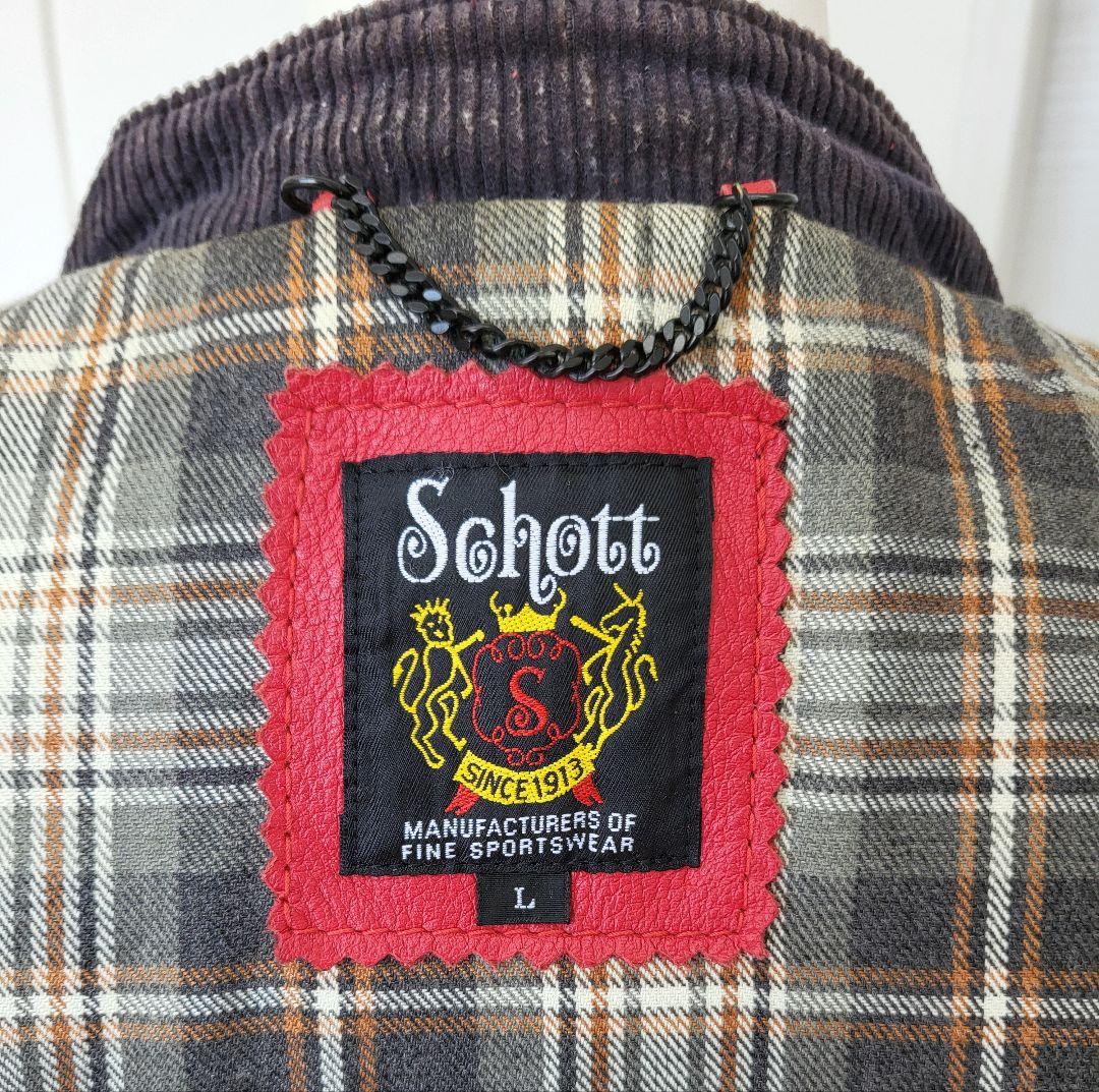 【TK】ショット　100周年記念モデル　レッドレザージャケット 国旗