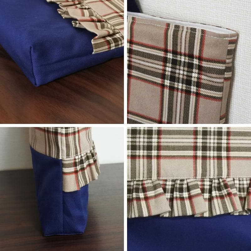 まゃ*´꒳`*さま専用 チェック柄4点 レッスンバッグ＆上履き袋＆体操着袋