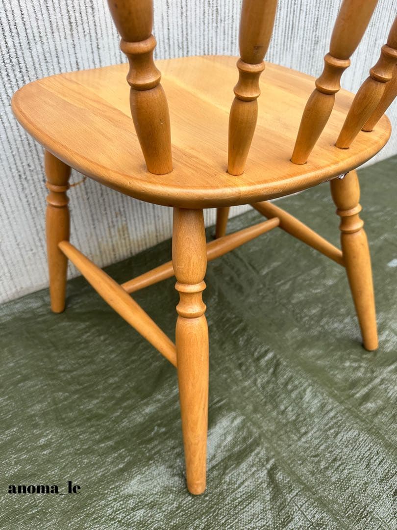 【ダイニングチェア】2　飛騨の家具　柏木工　スティックバック　ウィンザーチェア